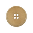Suntan Swirled Horn 4-Hole Button - 40L/25.5mm