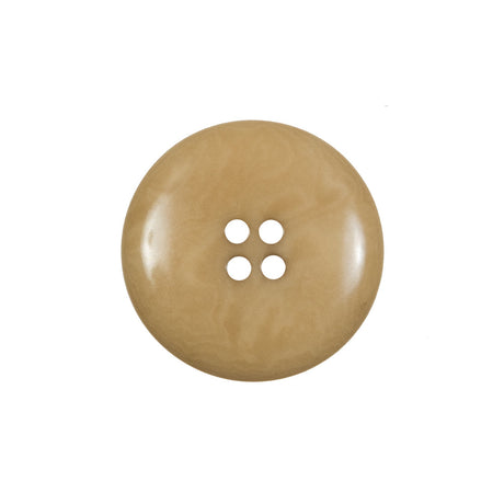 Suntan Swirled Horn 4-Hole Button - 36L/23mm