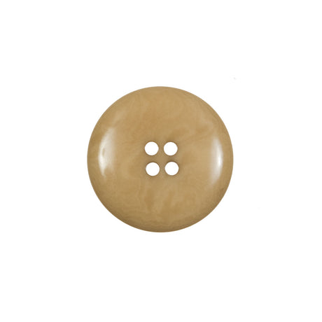 Suntan Swirled Horn 4-Hole Button - 30L/19mm