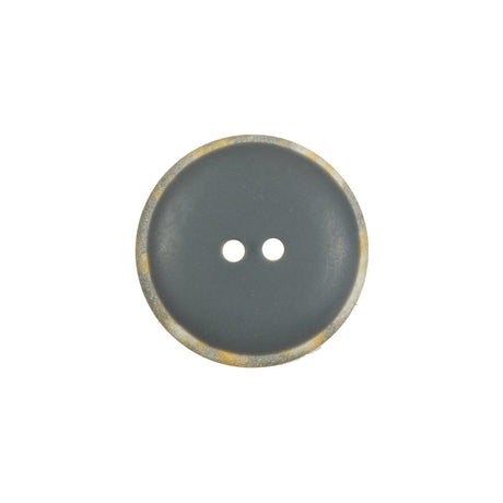 Beige/Grey 2-Hole Button - 32L/20mm