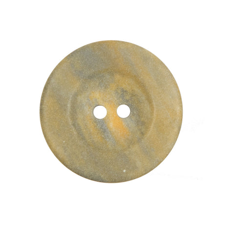 Beige/Grey 2-Hole Button - 40L/25.5mm