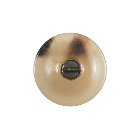 Beige MOP Italian Shank Back Button - 36L/23mm