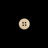 Light Tan Horn 4-Hole Button - 14L/9mm