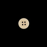 Light Tan Horn 4-Hole Button - 14L/9mm