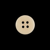 Light Tan Horn 4-Hole Button - 24L/15mm