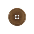 Dark Caramel Horn 4-Hole Button - 36L/23mm