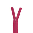 Raspberry Sorbet Closed Bottom Plastic Molded Zipper - 6.5"