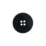 Black Plastic 4-Hole Button - 28L/18mm