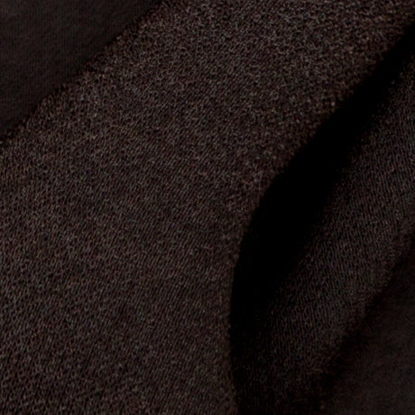 Black Stretch Polyester Crepe