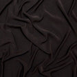 Black Stretch Polyester Crepe