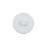 Italian Decorative White Shank Back Button - 30L/19mm