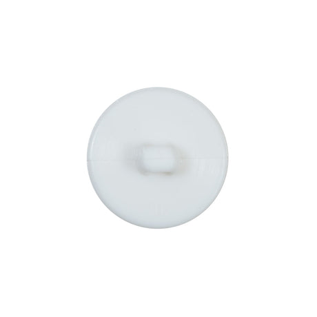 Italian Decorative White Shank Back Button - 30L/19mm