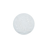 Italian Decorative White Shank Back Button - 30L/19mm