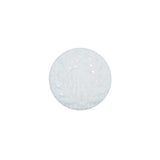 Italian Decorative White Shank Back Button - 24L/15mm