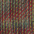 Red, Green and Yellow Woven Wool Tweed