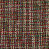 Red, Green and Yellow Woven Wool Tweed