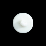 Italian White Shank Back Button - 30L/19mm