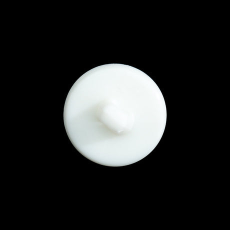 Italian White Shank Back Button - 30L/19mm