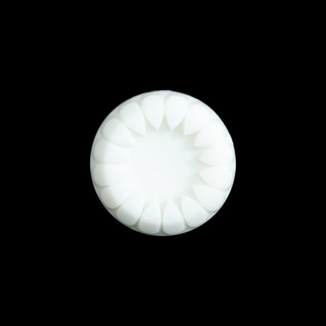 Italian White Shank Back Button - 30L/19mm