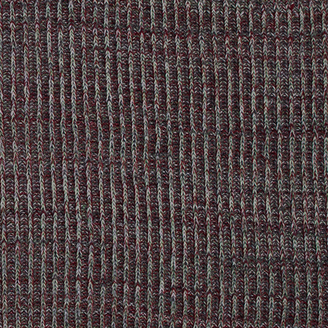 Italian Red, Green and Gray Chunky Wool Knit