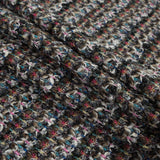 Italian Brown, Yellow and Pink Striped Wool Knit