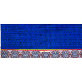 Royal Blue Pattern Play Stretch Corduroy Panel