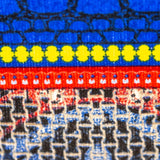 Royal Blue Pattern Play Stretch Corduroy Panel