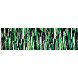 Green Abstract Stripes Stretch Cotton Corduroy