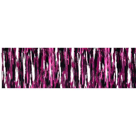 Purple Wine Abstract Stripes Stretch Cotton Corduroy