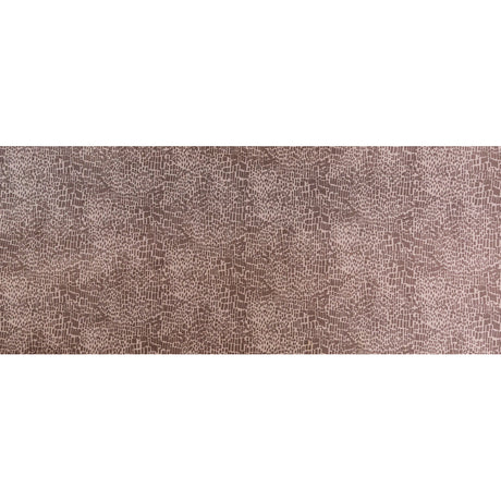Moonlight and Taupe Gray Block Printed Stretch Twill