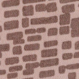 Moonlight and Taupe Gray Block Printed Stretch Twill