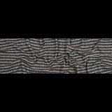 Italian Cobalt and Gamboge Striped Wool Knit