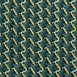 Blue Tiger Striped Diamond Printed Stretch Cotton Twill