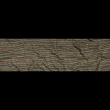 Italian Olive and Forest Green Striped Blended Wool Knit