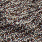 Italian Orange, Green and White Striped Wool Knit