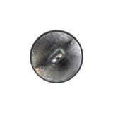 Italian Gray Metal Shank Back Button - 32L/20mm