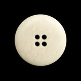 Beige Horn 4-Hole Button - 40L/25.5mm