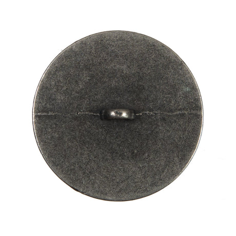 Silver Metal Heart Shank Back Button - 44L/28mm