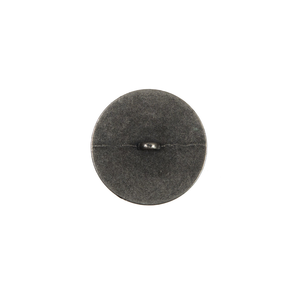 Silver Metal Heart Shank Back Button - 24L/15mm