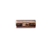 Bronze Metal Toggle Button - 0.25" x 0.5"