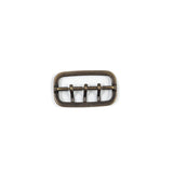 Antique Gold 3-Prong Metal Buckle - 1.875" x 1"