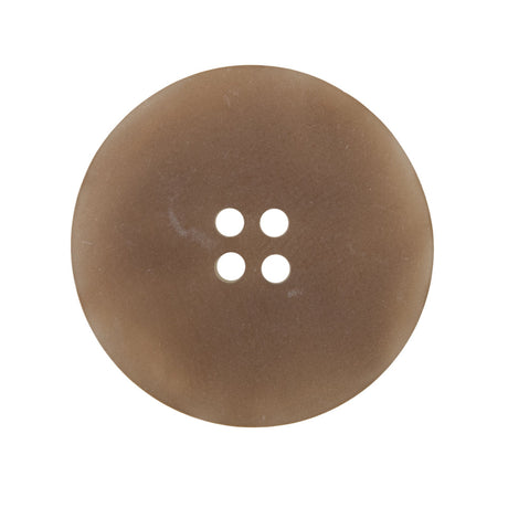 Beige Marbled Plastic 4-Hole Button - 44L/28mm