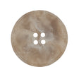 Beige Marbled Plastic 4-Hole Button - 44L/28mm