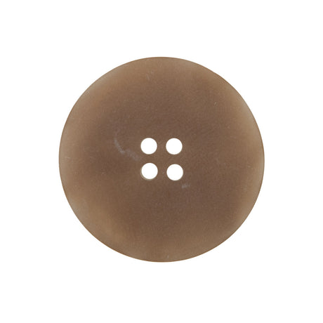 Beige Marbled Plastic 4-Hole Button - 40L/25.5mm