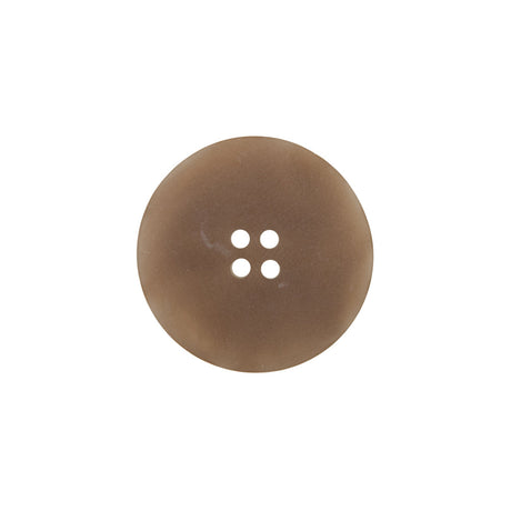 Beige Marbled Plastic 4-Hole Button - 32L/20mm