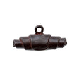 Dark Brown Leather Toggle - 54L/34mm