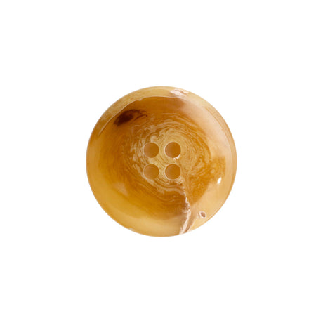 Sandy Beige Oil Spill Horn 4-Hole Button - 32L/20mm