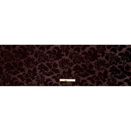 Winetasting Floral Laminated Stretch Polyester Woven