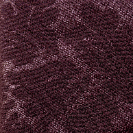 Winetasting Floral Laminated Stretch Polyester Woven