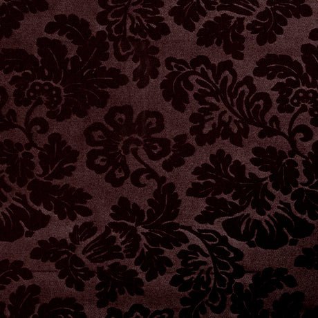 Winetasting Floral Laminated Stretch Polyester Woven
